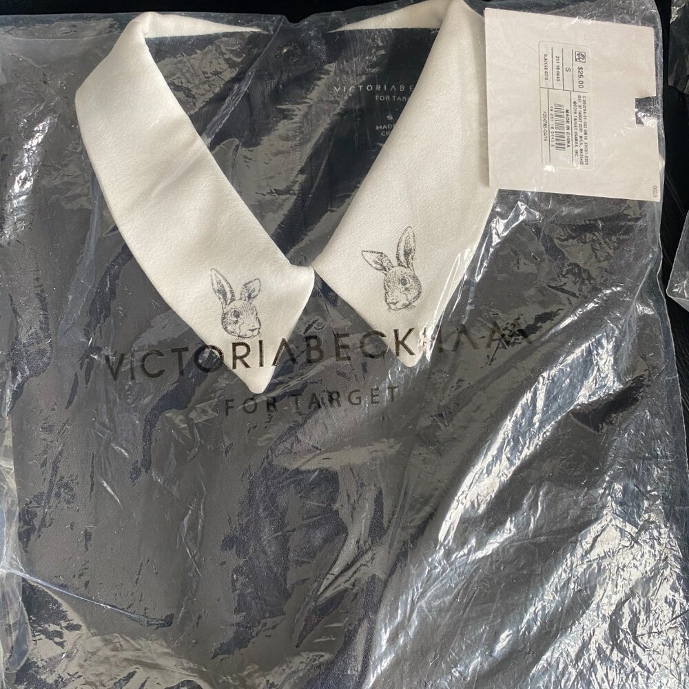 Victoria Beckham x Target - Girls' Black Collared Dress - S